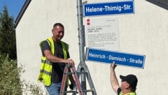 Neu in Salzburg-Parsch: Die Helene-Thimig-Straße unweit des Heffterhofs. (Bild: Bürgerliste)