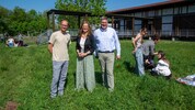 Landeshauptmann-Stellvertreterin Anja Haider-Wallner mit Nationalpark-Direktor Johannes ...