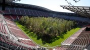 Einst ragten Bäume im Klagenfurter Stadion empor – jetzt wollen WAC und Hartberg in den ...