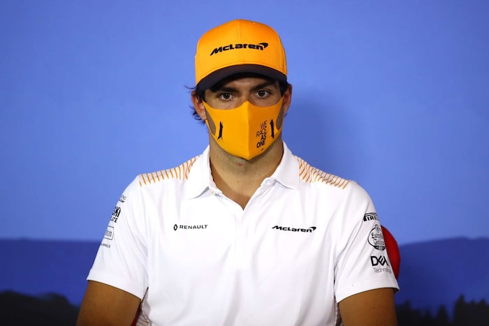 Carlos Sainz im Jahr 2020 bei McLaren