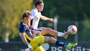 Viel Kampf und Athletik bei Sturm Graz II gegen die Vienna, aber nur ein Sieger … (Bild: GEPA)