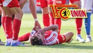 Diogo Leite am Boden (Bild: AFP/AFP / SID)