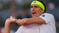 Alexander Zverev (Bild: AP/Manu Fernandez)