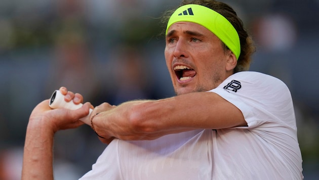 Alexander Zverev (Bild: AP/Manu Fernandez)