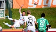 Akrobatisch! Markus Pink will sich mit dem WAC den Cuptitel in seiner Heimat Klagenfurt holen. (Bild: Pessentheiner Florian)