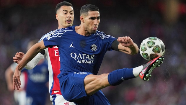 Welches Team folgt Inter Mailand ins Finale der Champions League nach – PSG oder Arsenal? (Bild: AP/Copyright 2025 The Associated Press. All rights reserved)