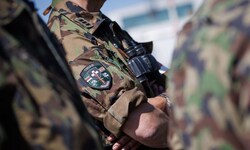 Schweizer Soldat bei der TRIAS25 in Allentsteig