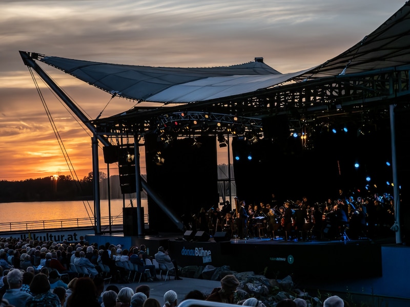 Die Donaubühne in Tulln. (Bild: H.EDER)