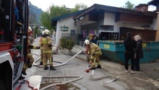 Die Feuerwehr rückte zum Brand in Bad Hofgastein aus. (Bild: Feuerwehr Bad Hofgastein)