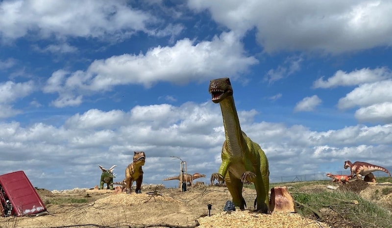 Dinos in der Family City (Bild: Family City)