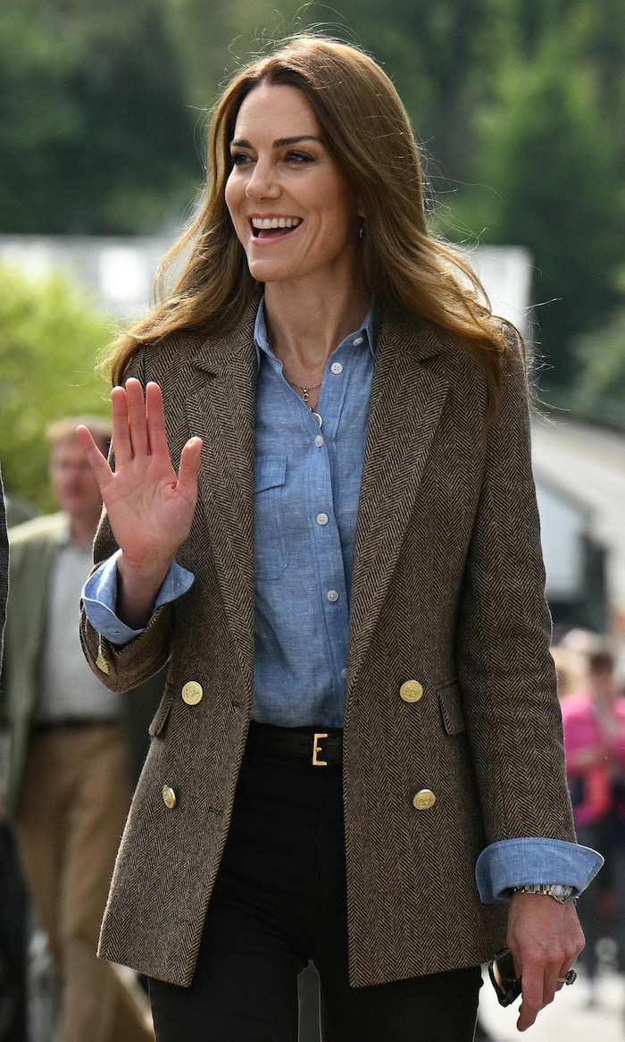 Prinzessin Kate mit neuer Haarfarbe