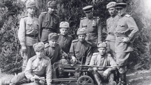 Ein Porträt aus Kriegszeiten: Besatzer in Güssing. (Bild: Privat)