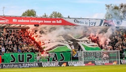 Das Rieder Stadion ist für den Zweitliga-Schlager gegen Admira ausverkauft. (Bild: Pressefoto Scharinger/Daniel Scharinger)