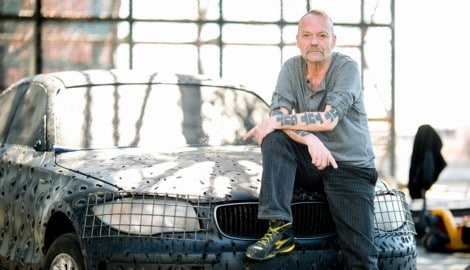 Flatz, Documenta-Künstler, präsentiert erstmals seine provokante Kunst in Linz (Bild: Horst Einöder/Flashpictures)