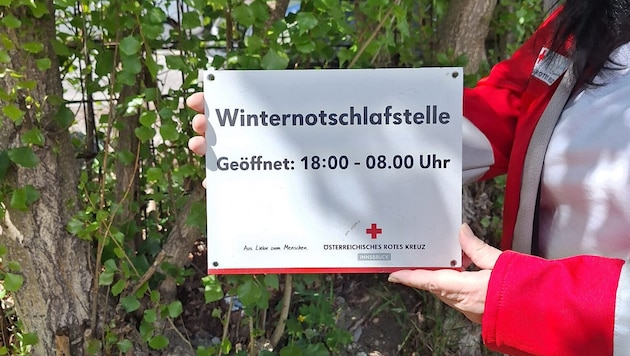 Das Roten Kreuz Innsbruck hilft Obdachlosen in der Winternotschlafstelle. (Bild: Rotes Kreuz Innsbruck)