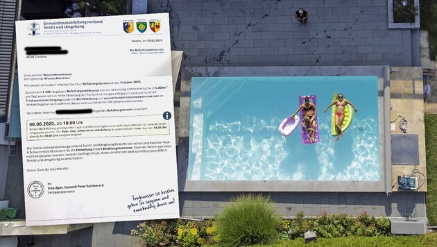 Etwa 1400 Pools sind in der Region rund um Ternitz gelistet, Tendenz steigend. Den Besitzern ...