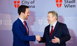 Bildungsminister und NEOS-Wien-Landessprecher Christoph Wiederkehr führte das ...