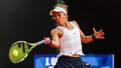 Julia Grabher steht in Wiesbaden im Halbfinale (Bild: mattia martegani)