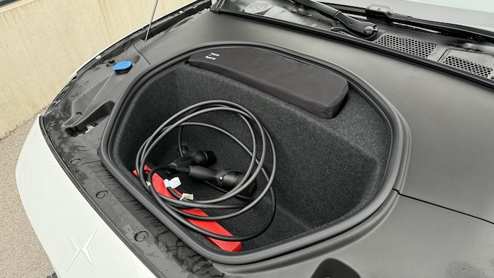 Der Frunk fasst 41 Liter.