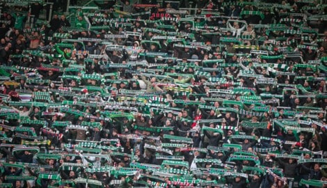 Ob die Rapid-Fans am 20. Juli ihre Mannschaft zum Sieg gegen Union Berlin treiben können? (Bild: GEPA)