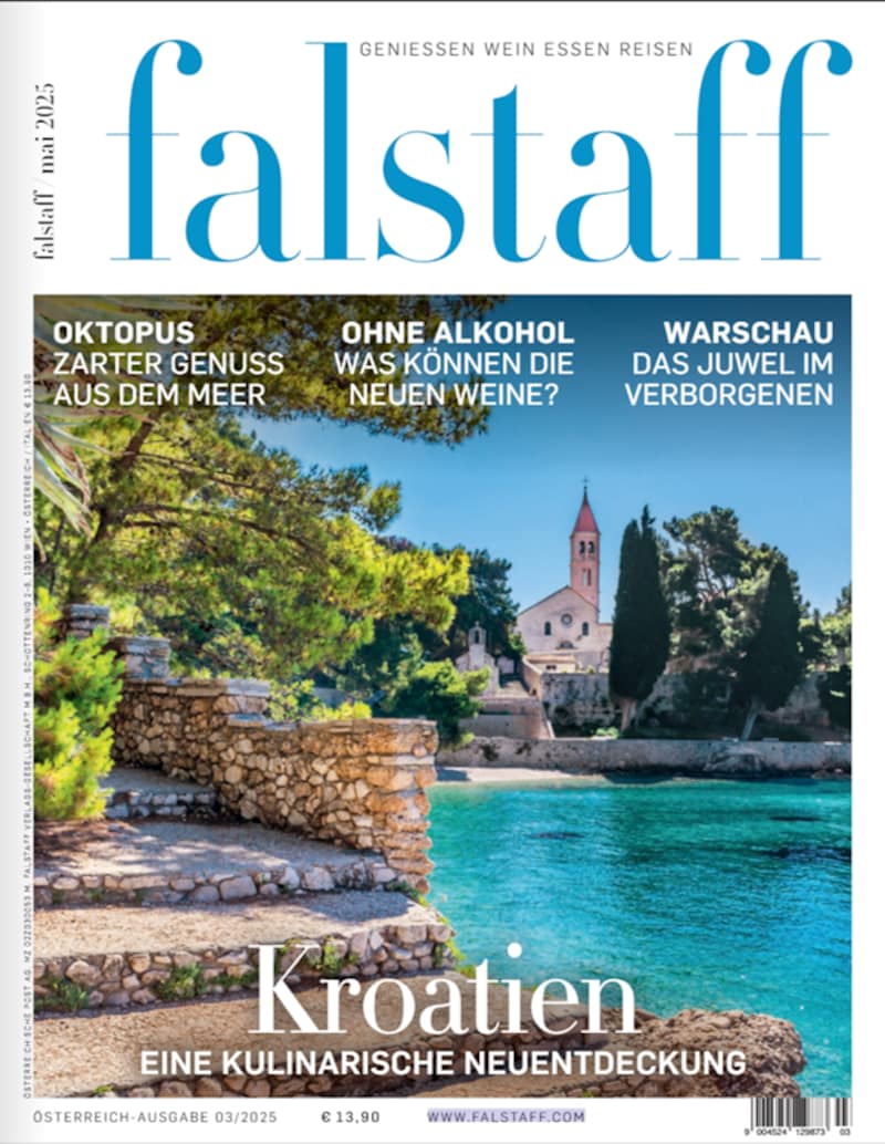 „Falstaff“ ist ein Gourmetmagazin, auch spezialisiert auf Wein. (Bild: Falstaff)