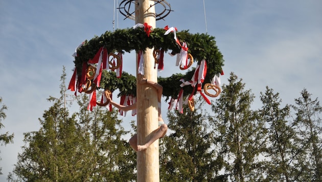 In Eugendorf wurde das Maibaumfest verschoben. (Bild: Salzburger Freilichtmuseum)