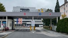 Die beiden Geretteten wurden ins LKH Villach gebracht. (Bild: Fister Katrin)