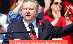 Wiens Bürgermeister Michael Ludwig (SPÖ) unterstrich den roten Anti-FPÖ-Kurs.