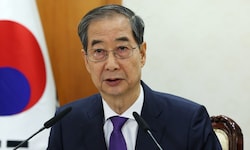 Südkoreas Übergangspräsident Han Duck-soo ist einen Monat vor den Neuwahlen von seinem Amt ...