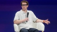 Mark Zuckerberg gründete das Soziale Netzwerk Facebook, aus dem der Meta-Konzern hervorging. (Bild: AP/Jeff Chiu)