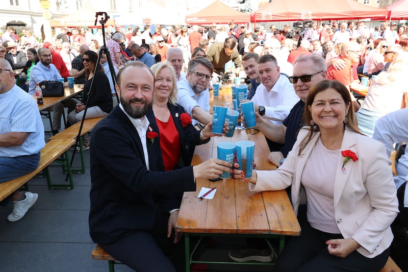 Max Lercher und Doris Kampus (Bild: Jauschowetz Christian)