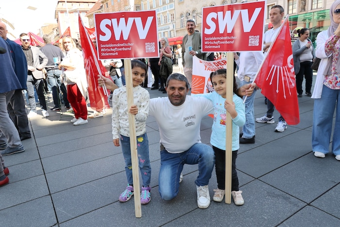 Auch die Jüngsten gingen auf die Straße.