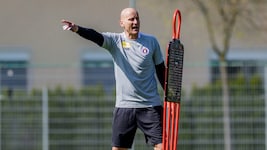 Carsten Jancker soll in den letzten vier Partien Klagenfurt in der Liga halten. Sein Debüt feiert der Deutsche heute beim GAK. (Bild: GEPA)
