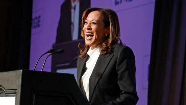 US-Vizepräsidentin Kamala Harris (Bild: AFP/JUSTIN SULLIVAN)