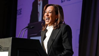 US-Vizepräsidentin Kamala Harris (Bild: AFP/JUSTIN SULLIVAN)