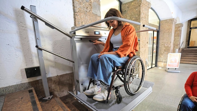 Vor wenigen Wochen erst testete Redakteurin Nicole Greiderer in Tirol die Barrierefreiheit.