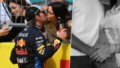 Max Verstappen und Freundin Kelly Piquet erwarten ihr erstes Kind. (Bild: Krone KREATIV/APA/Getty Images via AFP/GETTY IMAGES/Mark Sutton, instagram.com/kellypiquet)