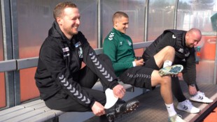 Senft (li.) trifft beim Spitzenspiel gegen die Admira auch auf zwei FH-Absolventen. (Bild: FHWN)