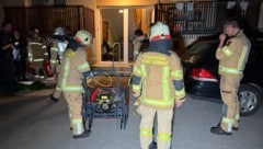 Die Feuerwehr rückte ebenfalls an.