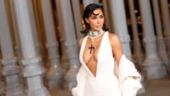Kim Kardashian hat nach den immer schlimmer werdenden verbalen Attacken ihres Ex-Mannes Angst um die gemeinsamen Kinder.  (Bild: APA/2024 Getty Images)