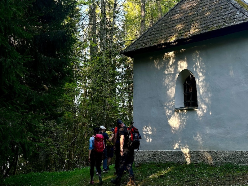 Der Schatten verspricht kurze Abkühlung. (Bild: Clara-Milena Steiner)
