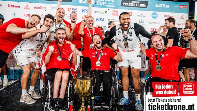 Bei der 3x3-EM in Wien gab‘s letztes Jahr doppeltes Gold, nun wartet das 3x3 Vienna.  (Bild: © Andreas Pichler-Kröss, APhotography)
