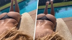 Oho! Heidi Klum kümmert sich um ihren perfekten Teint und die ideale Vitamin-D-Versorgung! (Bild: Krone KREATIV/instagram.com/heidiklum)
