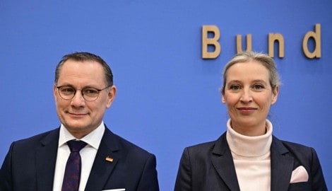 Unter Tino Chrupalla und Alice Weidel knackte das Parteivermögen der AfD die ...