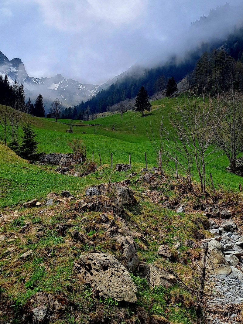Noch bevor man das Zalimtal erreicht, (Bild: Bergauer Rubina)
