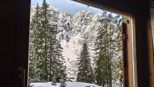 Beim Blick aus dem Fenster wird es in der Höhe wieder weiß sein.