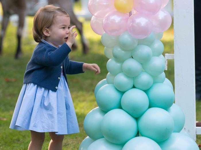Prinzessin Charlotte als Kleinkind
