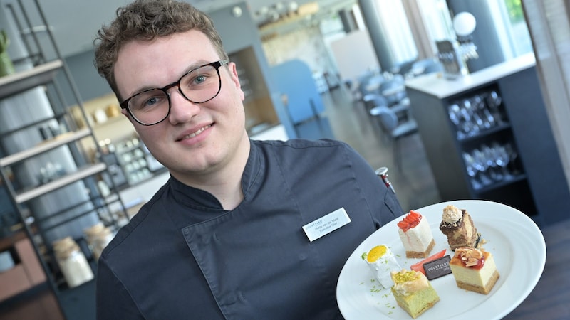 Am 10. Mai kann man sich erstmals von den einzigartigen Cheesecakes von Hidde van der Marel (o.) verzaubern lassen. (Bild: Fotokerschi/Wolfgang J. Hofer)