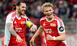 Großer Jubel bei den Union-Österreichern Christopher Trimmel und Leopold Querfeld