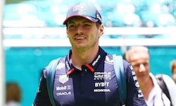 Max Verstappen strahlt in Miami über beide Ohren.